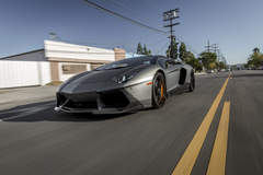 Lamborghini Aventador LP700 Vorsteiner Zaragoza Edizione - Rolling Angled Shot