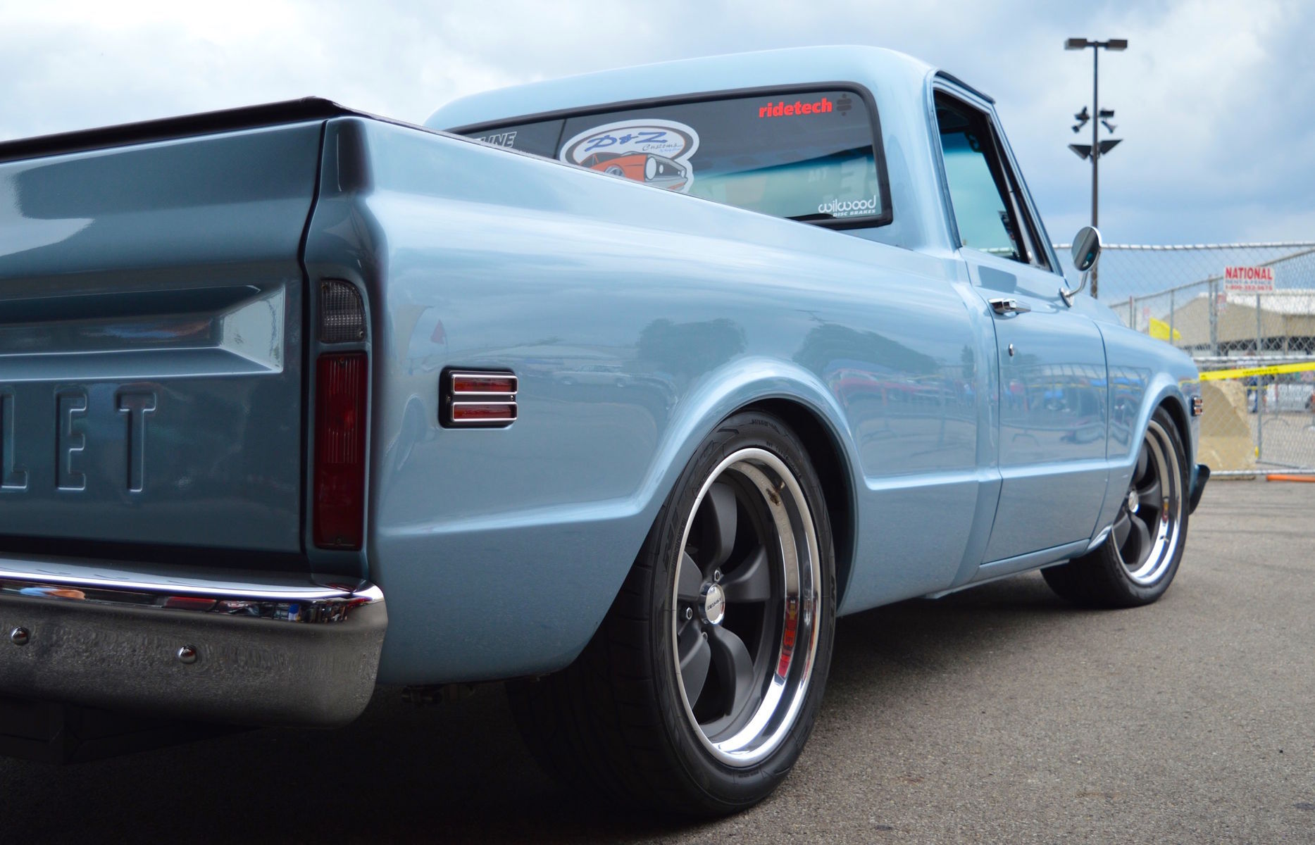 1968 Chevrolet C-10 | Randy Johnson's D&Z Customs 1968 Chevy C10 Shop Truck on Forgeline Heritage Series CR3 Wheels - Passenger Side View