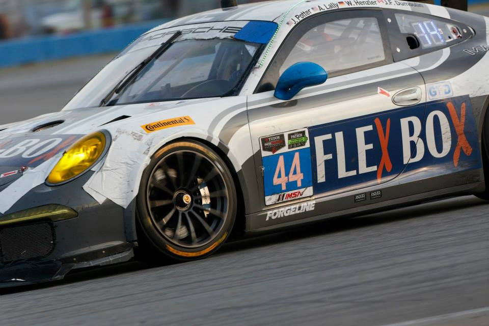 2014 Porsche 911 | Magnus Racing's #44 GTD Porsche on Forgeline One Piece Forged Monoblock GTD1 Wheels