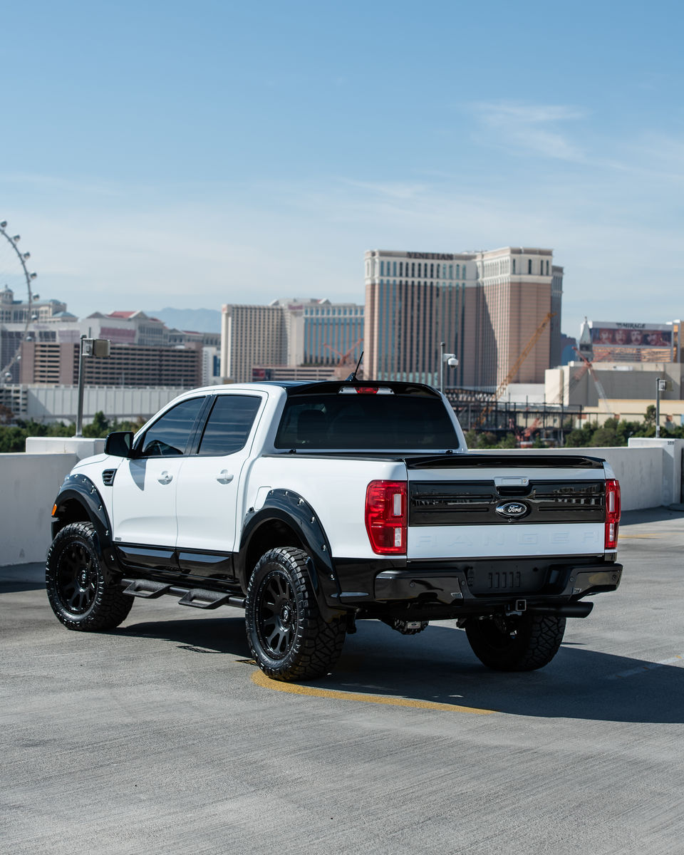 2019 Ford Ranger | 2019 Ford Ranger XLT SuperCrew 4X4 by Airdesign - Vegas Rear Shot FordSEMA