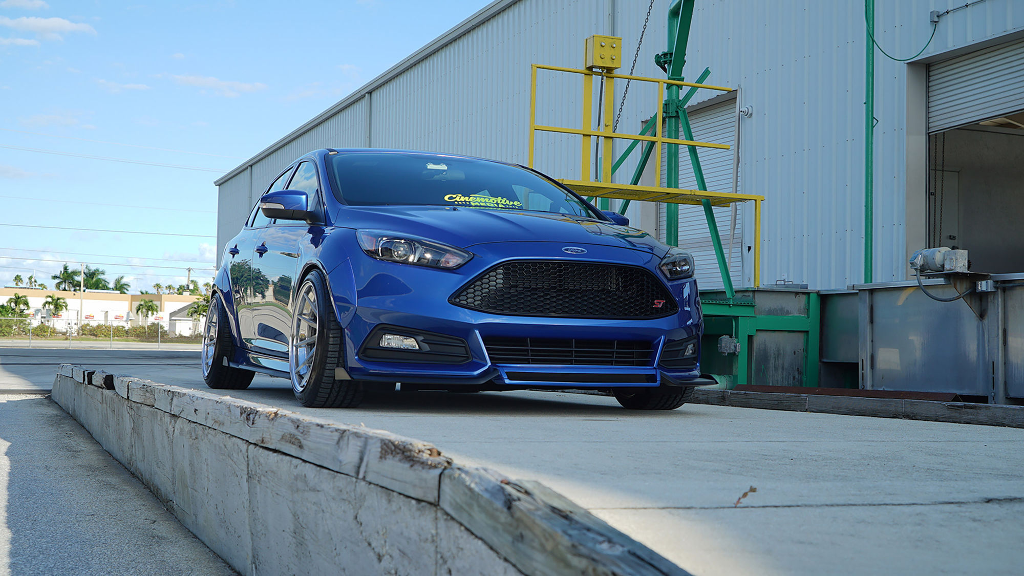 2016 Ford Focus ST | 2016 Ford Focus ST by Cinemotive Media - Outside Shot #FordSEMA