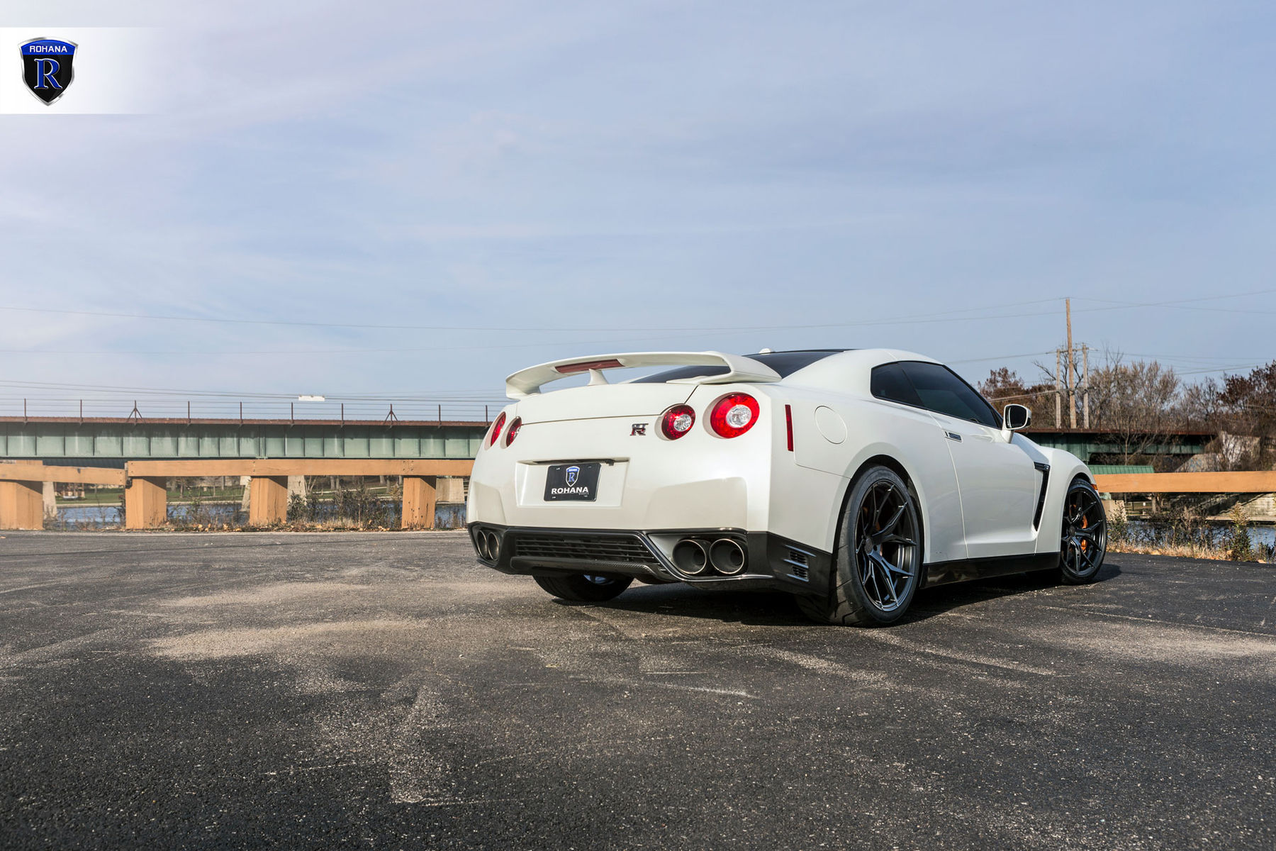 2016 Nissan GT-R | White GTR (Godzilla) - Rear