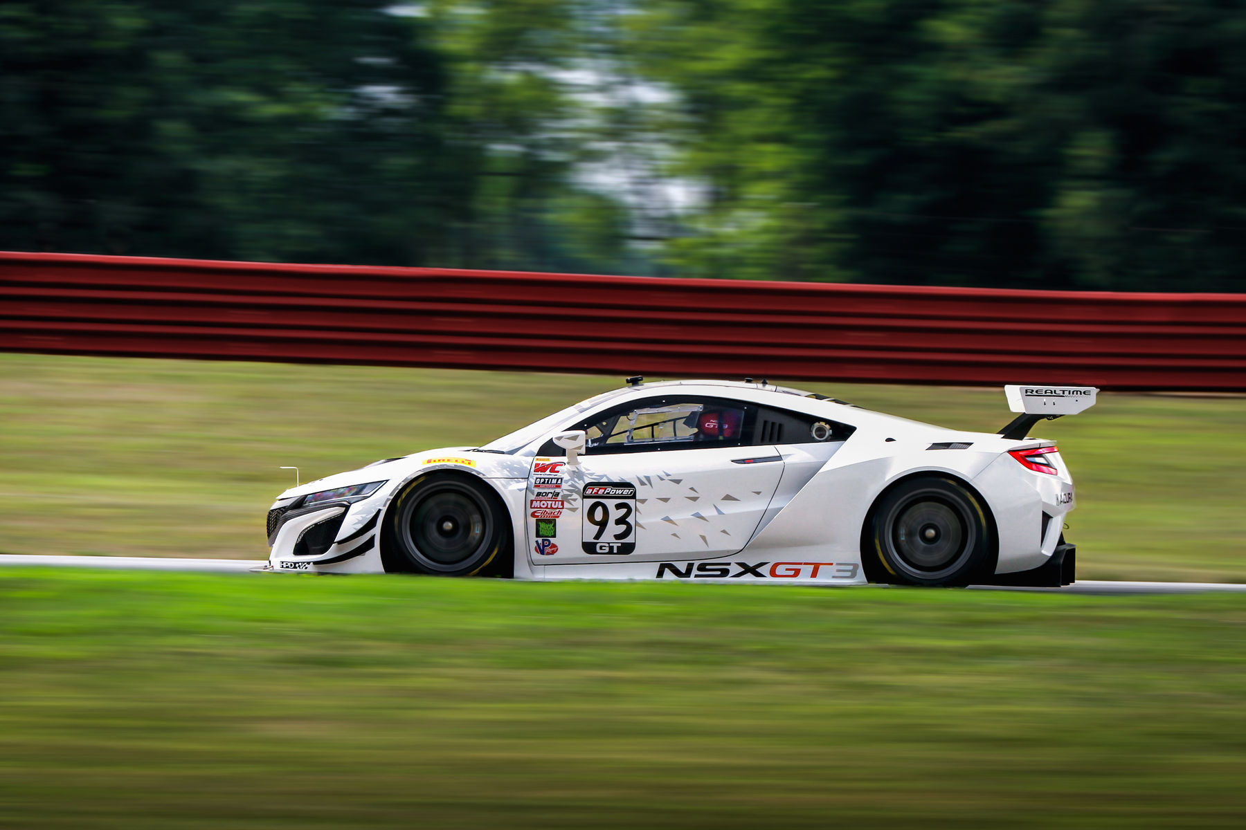 2017 | RealTime Racing Acura NSX GT on Forgeline One Piece Forged Monoblock GE1R Wheels