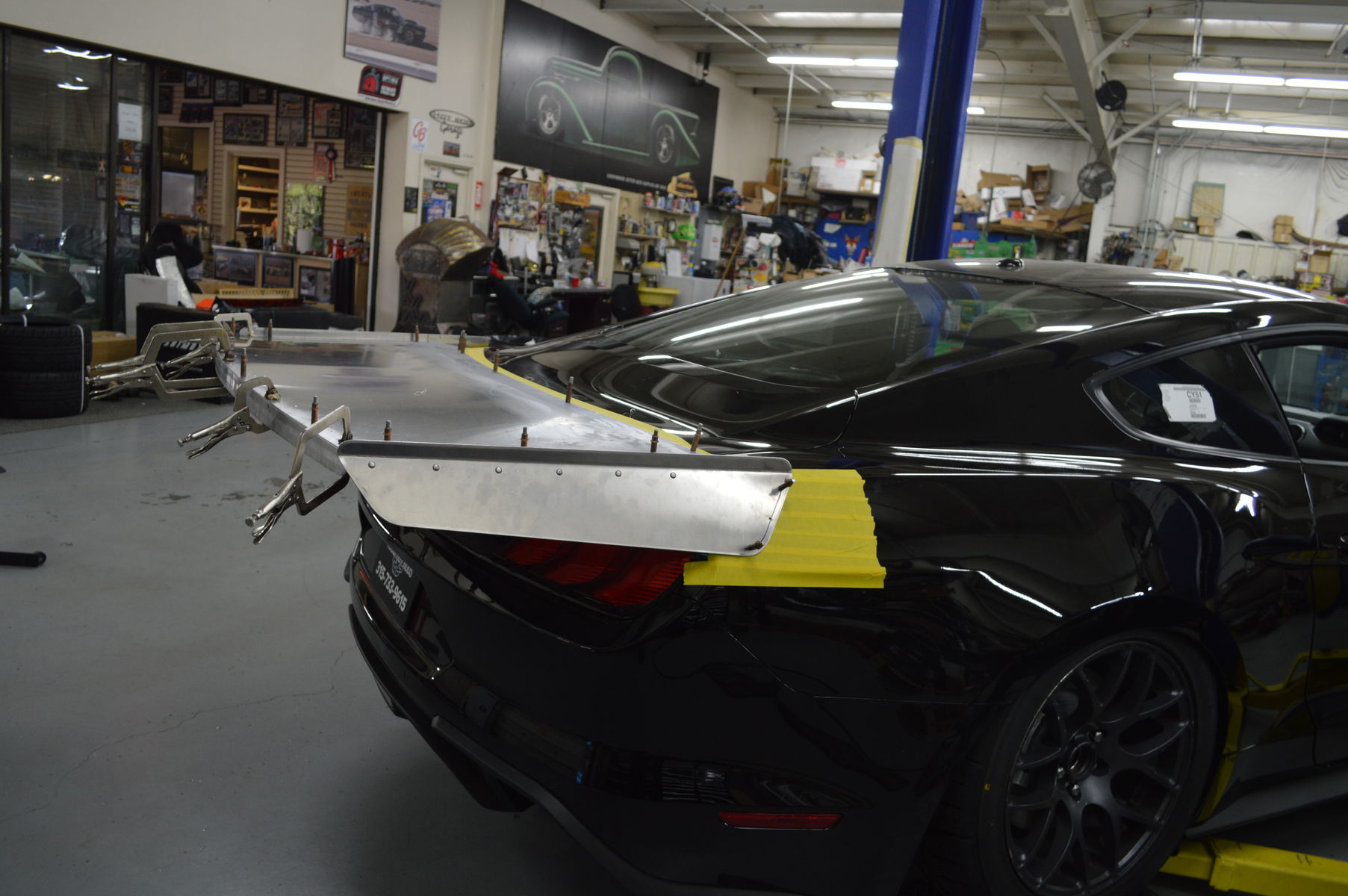 2018 Ford Mustang | 2018 Mustang Fastback by Tucci Hot Rods - Custom Spoiler FordSEMA