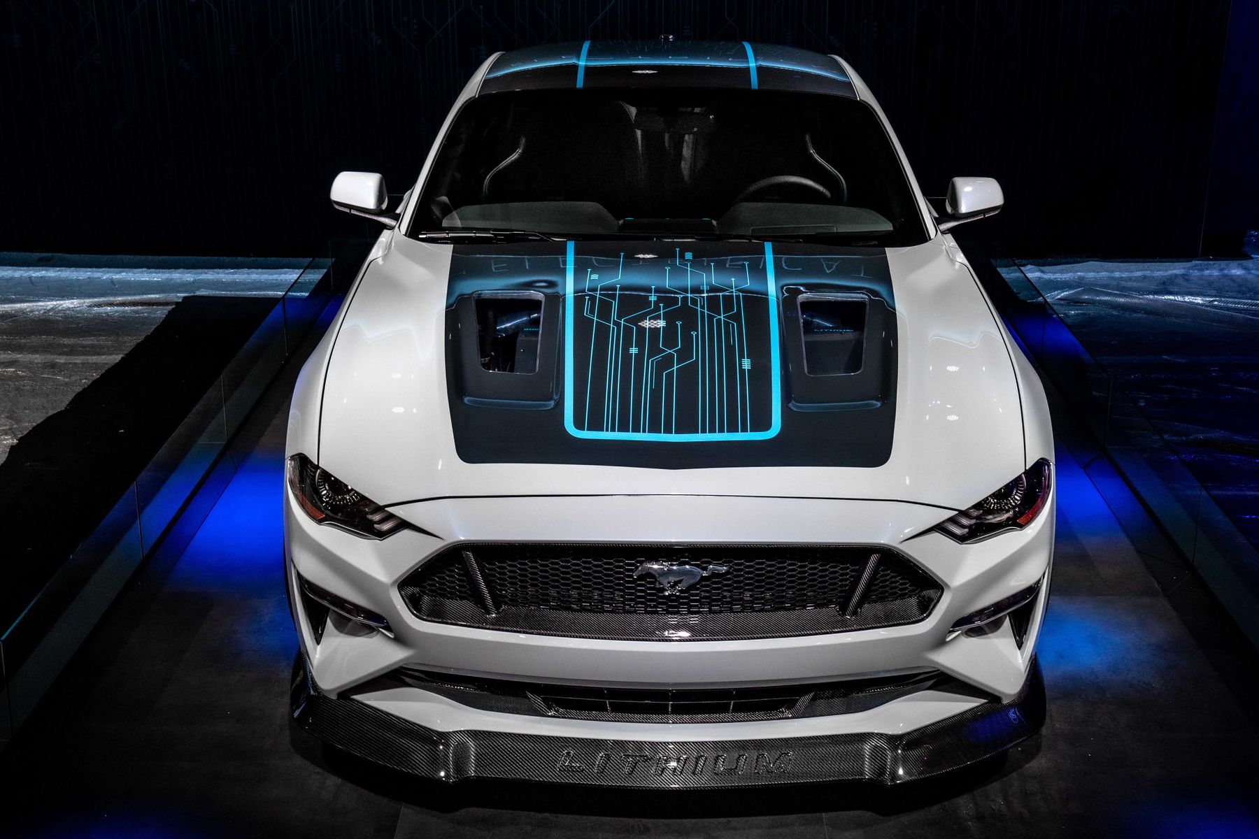 2019 Ford Mustang | 2019 Ford Mustang Fastback “Lithium” By Webasto Customized Solutions - Front 3/4