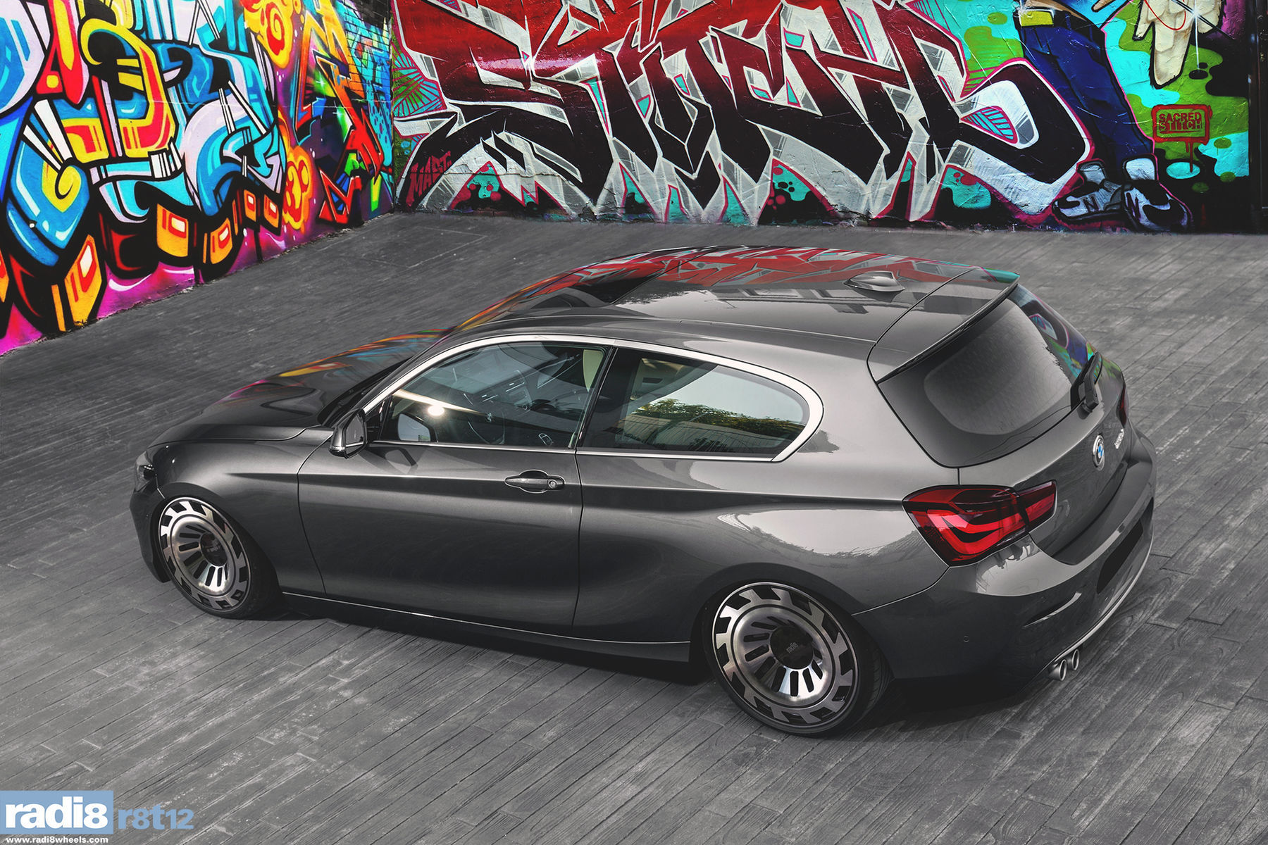  BMW 1 Series | Radi8 R8T12 wheels - BMW 120d   