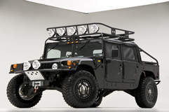 RCH Designs Custom Built Hummer H1 - Low Angled Front Shot