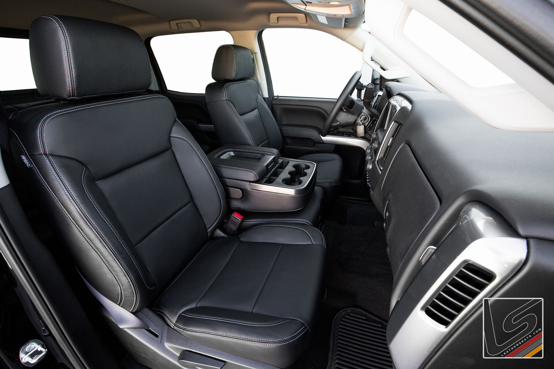 2016 Chevrolet Silverado 1500 | 2016 Chevy Silverado Interior By LeatherSeats.com