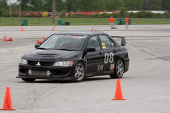 Evo 8 at Winged Warrior 