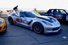 Jordan Priestley's "Bernice" JDP Motorsports-Tuned C7 Corvette Grand Sport on Forgeline One Piece Forged Monoblock GA1R Open Lug Wheels