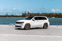 Jeep SRT8 on Velgen Wheels  VMB5 Satin Bronze 