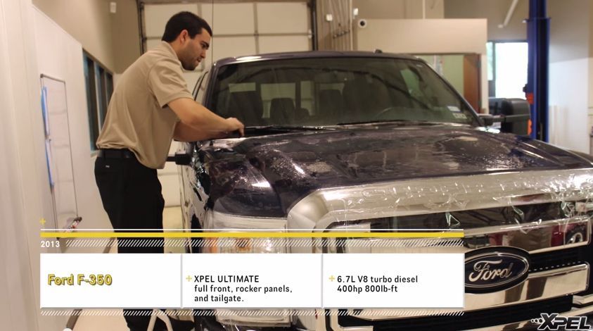 2013 Ford F-350 | Ford F350 Super Duty protected by XPEL Paint Protection Film