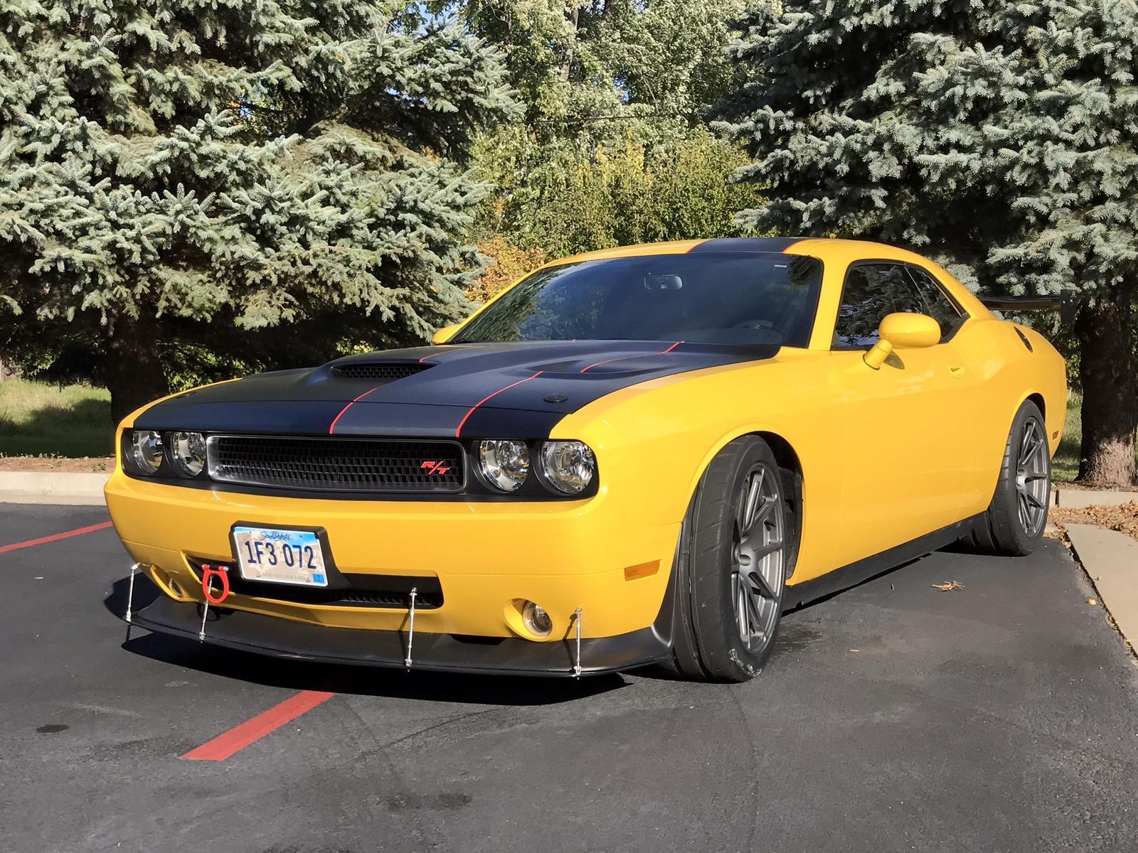 2010 Dodge Challenger | Alliance 3 Motorsport's Dodge Challenger on Forgeline One Piece Forged Monoblock GA1R Wheels
