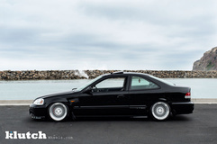'96 Honda Civis Si on Klutch SL1's