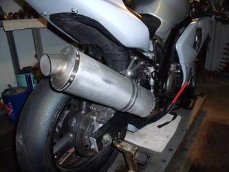 SV650 Leo Vince Exhaust 