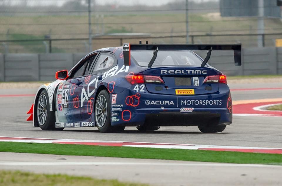 Acura TLX | RealTime Racing Testing at COTA