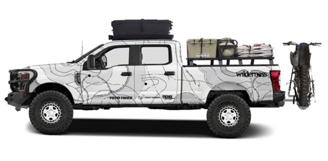 2019 Ford F-250 | 2019 Ford F-250 XLT SRW by Wilderness Collective - Rendering FordSEMA