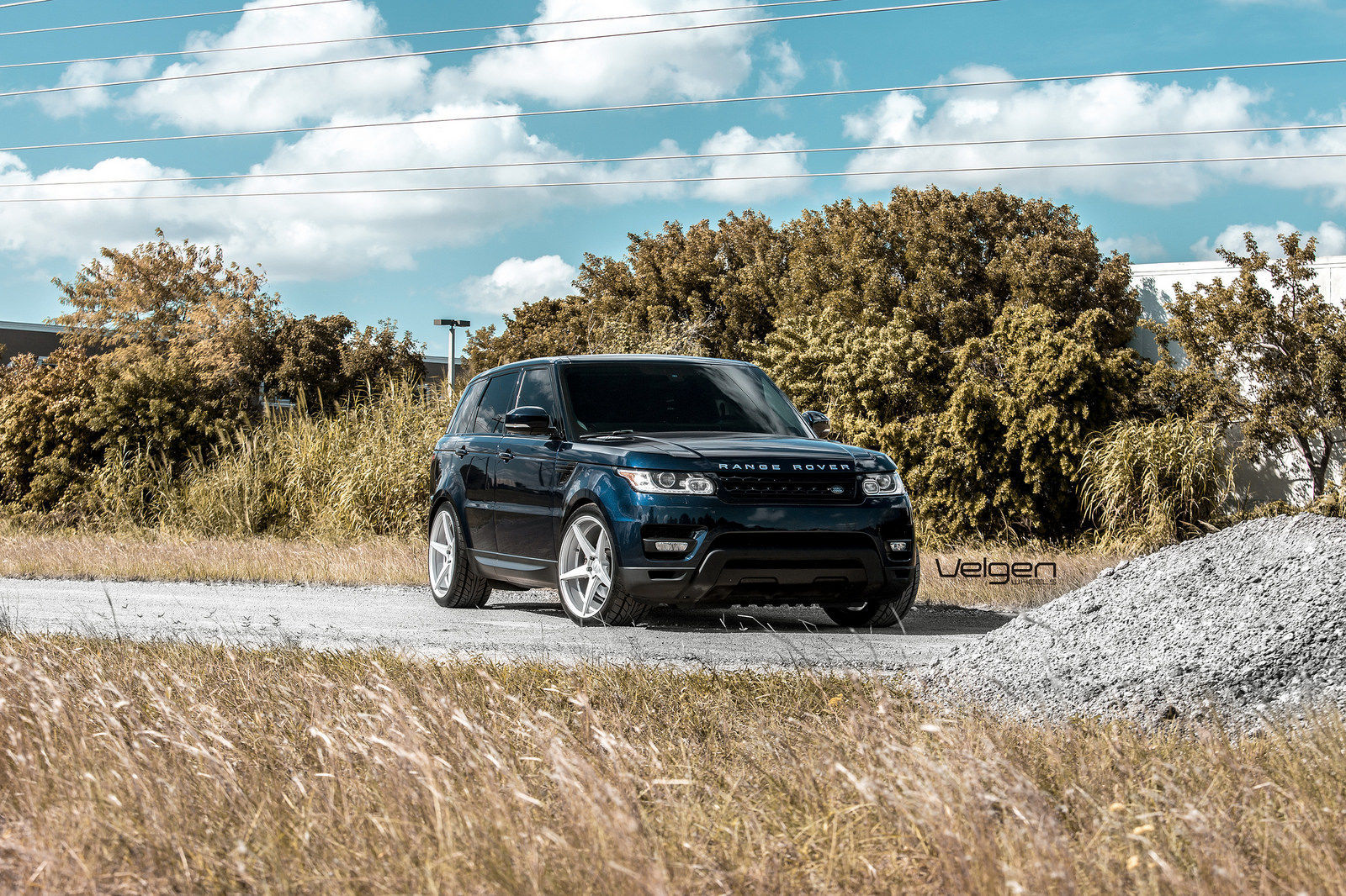 2015 Land Rover Range Rover Sport | Range Rover Sport on Velgen Wheels Classic5 Matte Silver 22x10.5 All Around