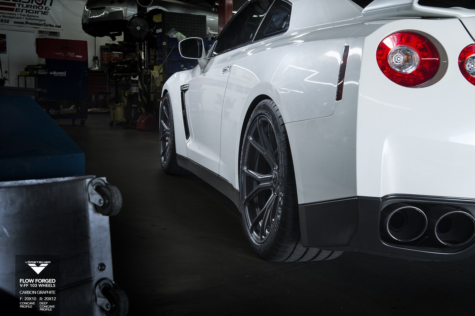 2015 Nissan GT-R | Nissan GTR - Vorsteiner Flow Forged V-FF 103 Wheels
