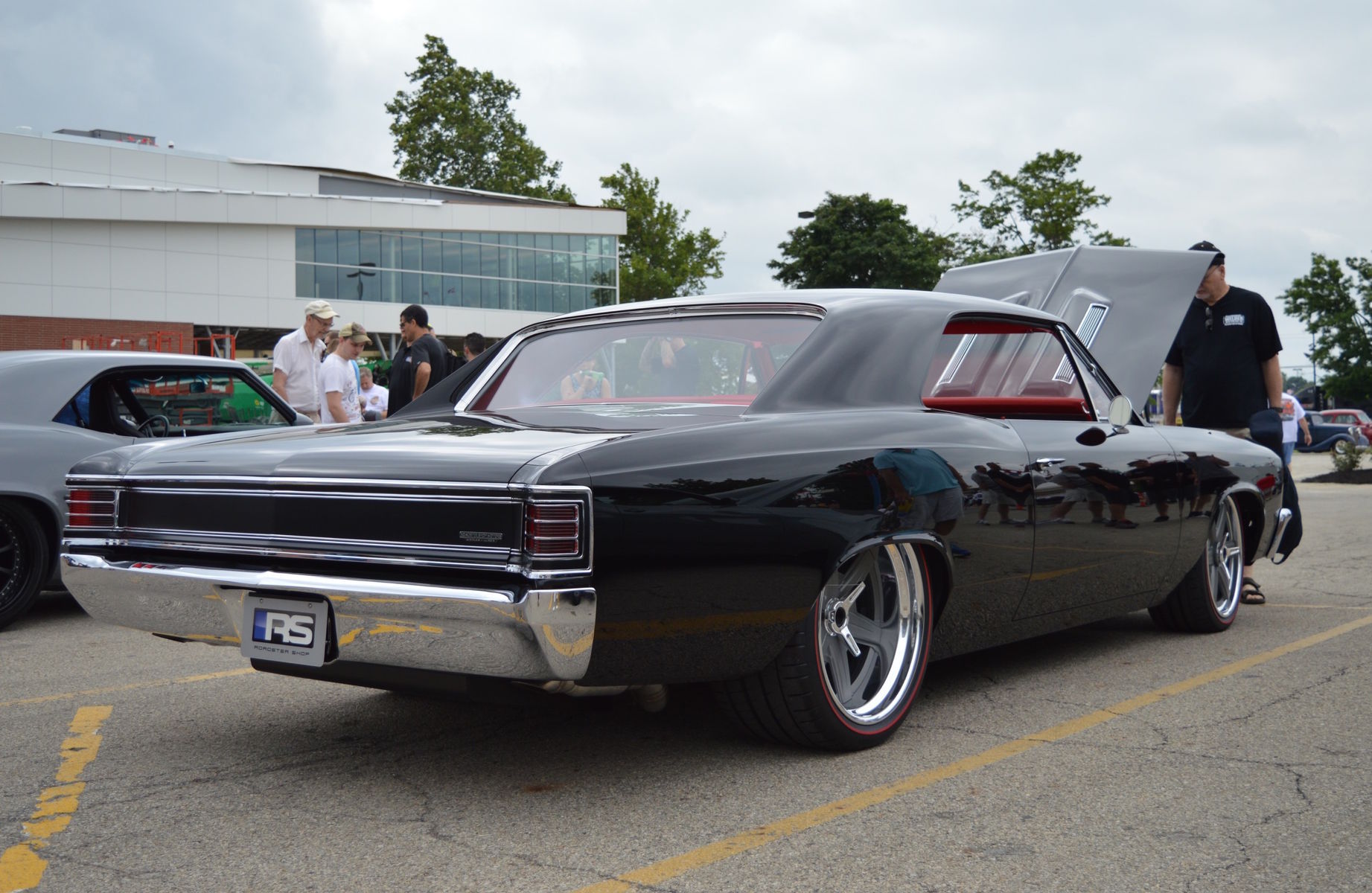 1967 Chevrolet Chevelle | Roadster Shop Onyx 1967 Chevelle on Forgeline RS6 Wheels
