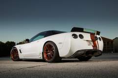 D&Z Customs' "DZ06" C5 Corvette Z06 on Forgeline One Piece Forged Monoblock AR1 Wheels