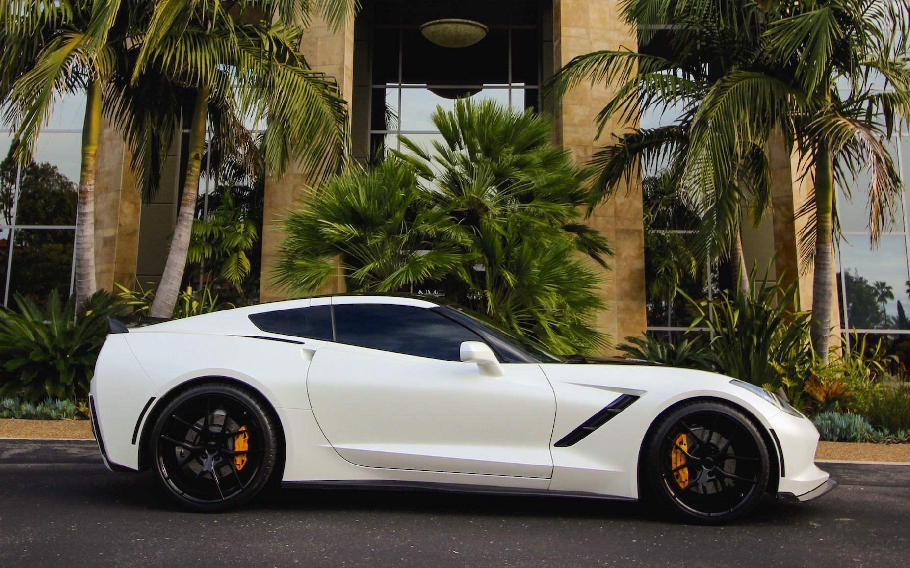 2016 Chevrolet Corvette | Grant Behic's C7 Corvette Stingray on Forgeline One Piece Forged Monoblock VX1 Wheels