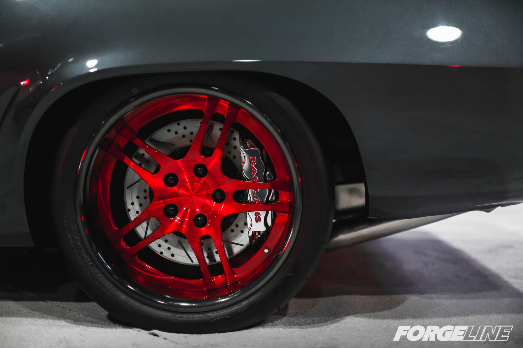 1969 Chevrolet Camaro | James Crosby Designs' '69 Camaro on Forgeline DS3P Wheels at the 2015 SEMA Show