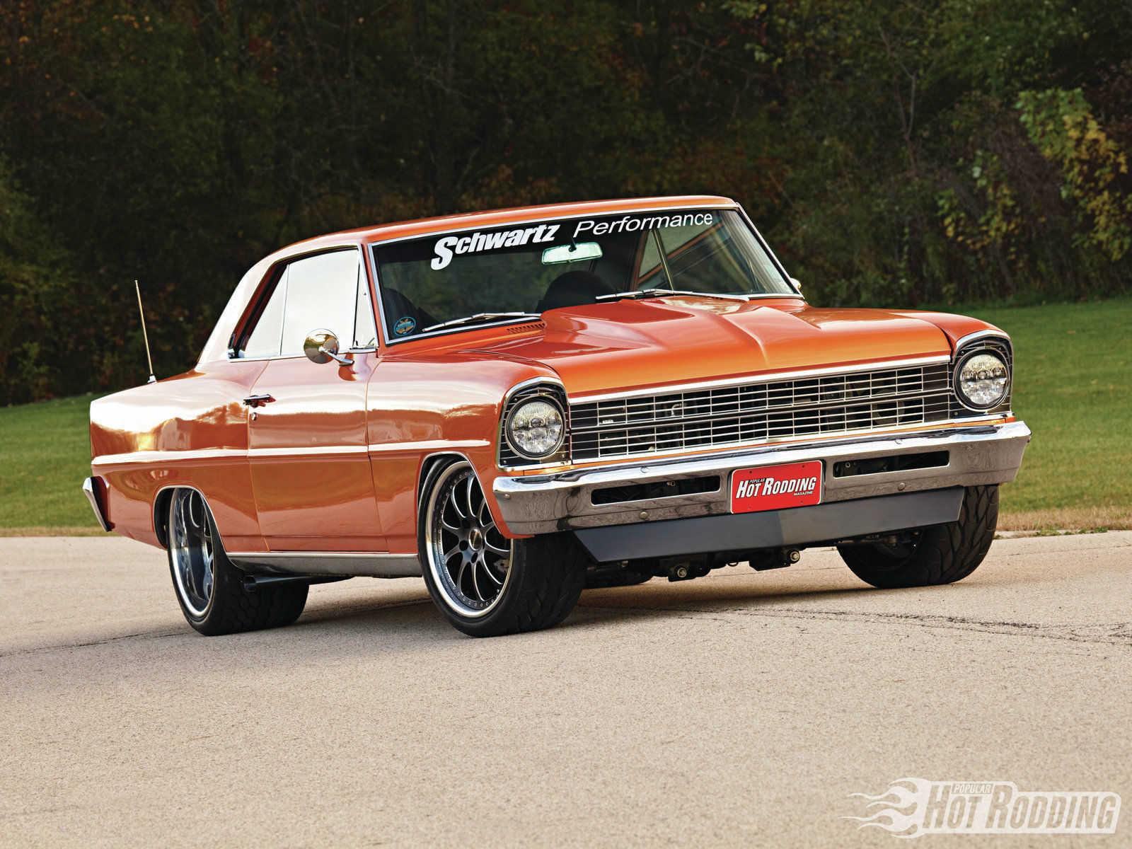 1967 Chevrolet Nova | Schwartz Performance '67 Chevy Nova on Forgeline ZX3P Wheels
