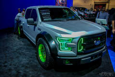 Vaughn Gittin Jr's Fully Wrapped F150 XPEL STEALTH