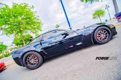Badin Burch's Z06 Corvette on Forgeline GZ3 Wheels