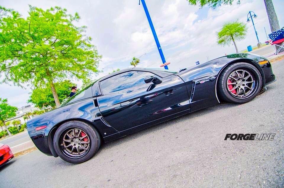 2010 Chevrolet Corvette | Badin Burch's Z06 Corvette on Forgeline GZ3 Wheels