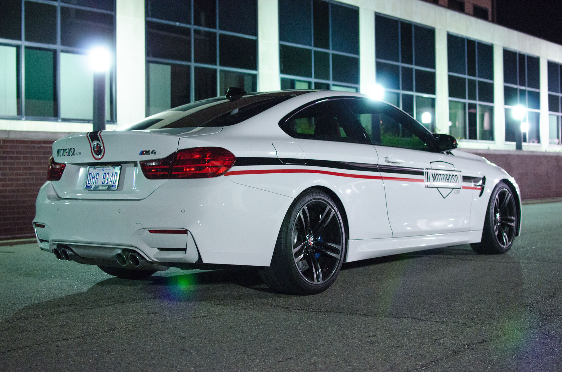 2015 BMW M4 | The Wrapped M4 - Right Rear Quarter