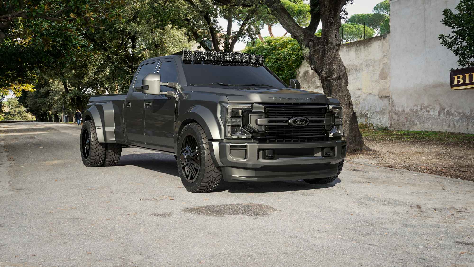 2020 Ford F-450 Super Duty | 2020 Ford F-450 Platinum DRW Crew Cab 4x4 - Rendering