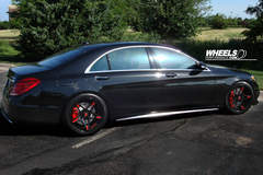 OUR CLIENT'S MERCEDES S63 AMG WITH 20" FORGIATO F2.14 WHEELS - SIDE