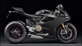 Ducati 1199 Panigale S - Black Model Side