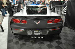 2014 C7 Corvette Stingray at the Mobil 1 Booth
