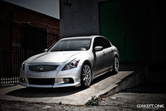 '11 Infiniti G37 Sedan on Concept One CS-10's