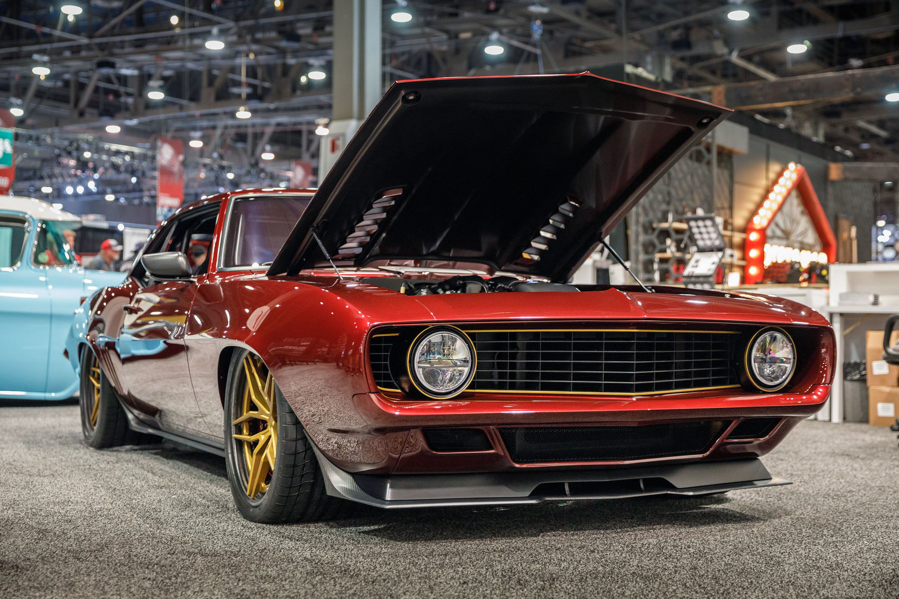 1969 Chevrolet Camaro | Dutchboys Hotrods ’69 Camaro on Forgeline Carbon+Forged CF204 Wheels