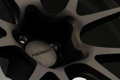 GA1R Open Lug Cap Edition Wheel in Matte Bronze