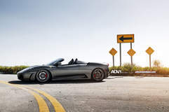 F430 Spyder on ADV.1 Wheels 