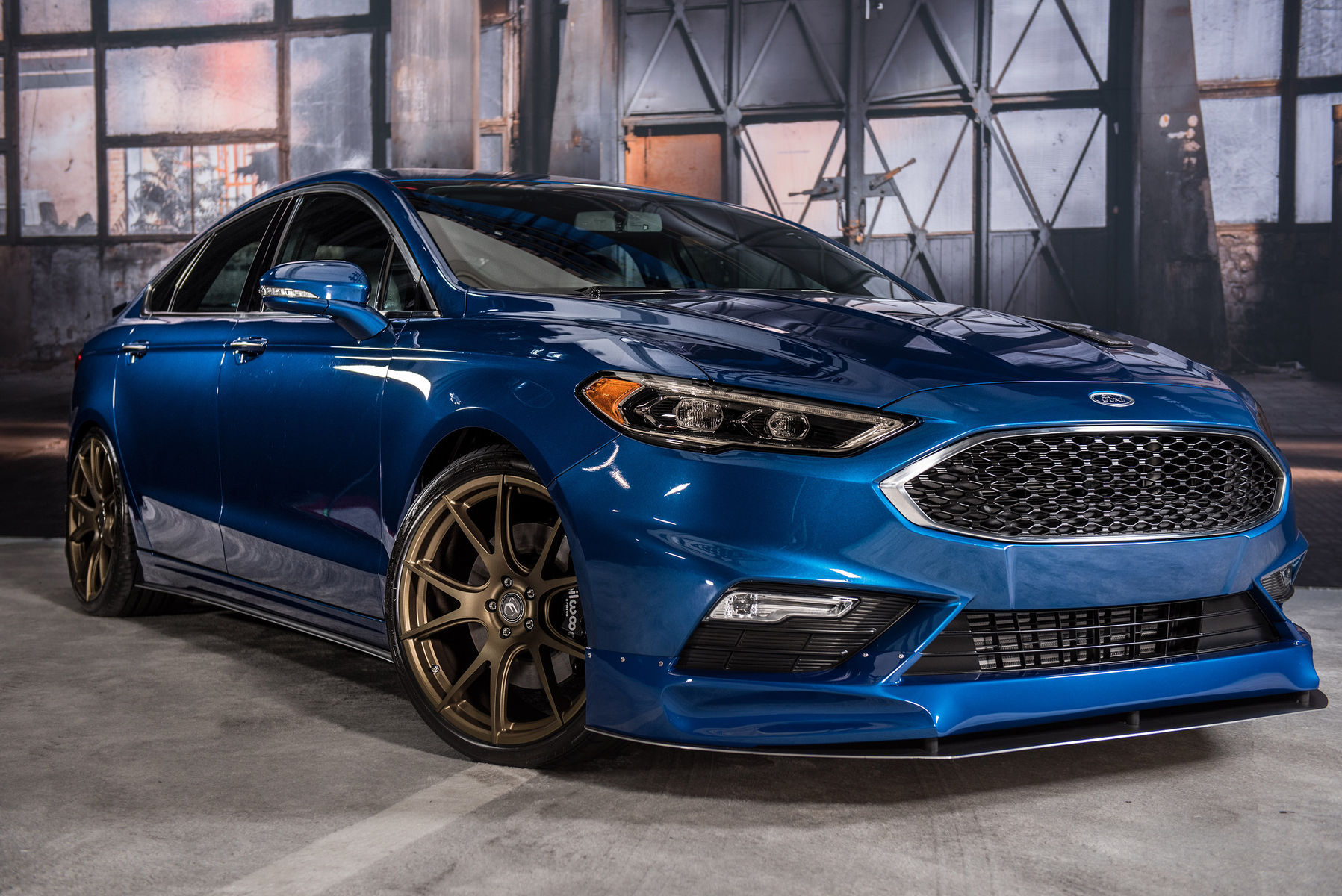 2017 Ford Fusion Sport By Legacy Innovations - Front Quarter
