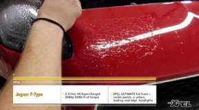 Jaguar F-Type Clear Bra Installation San Antonio Texas