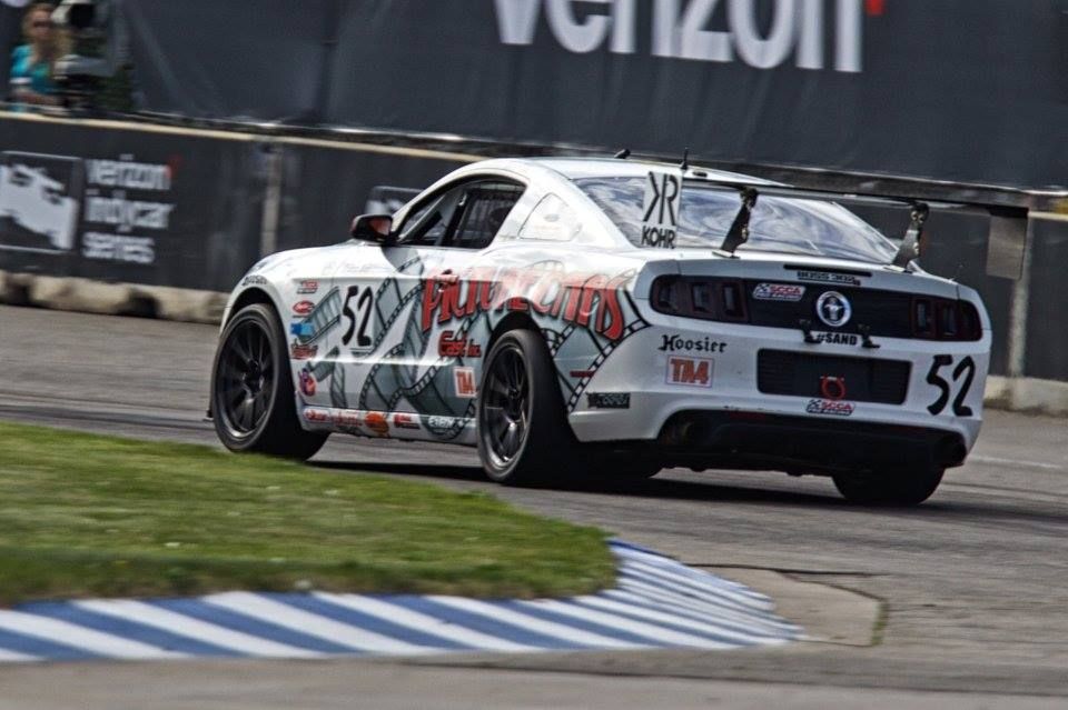 2014 Ford Mustang | Dean Martin Wins Race 1 of Trans Am Motor City 100 on Forgeline One Piece Forged Monoblock GS1R Wheels