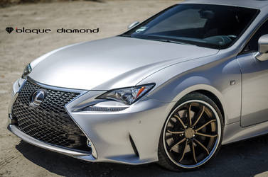 2015 Lexus RC 350 | 2015 Lexus RC350 F Sports Fitted With 20 Inch BD-23’s in Bronze w/ Chrome SS Lip