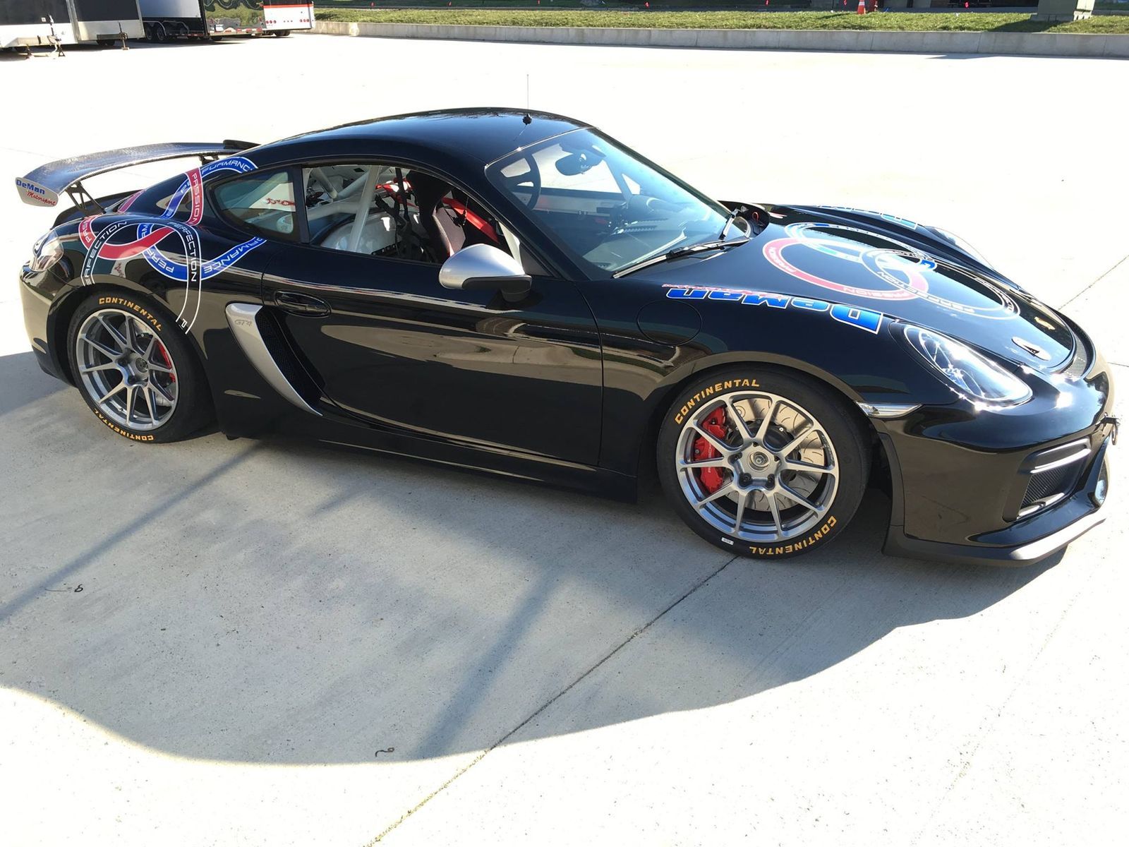 2016 Porsche Cayman | DeMan Motorsport Porsche Cayman GT4-R on Forgeline One Piece Forged Monoblock GS1R Wheels