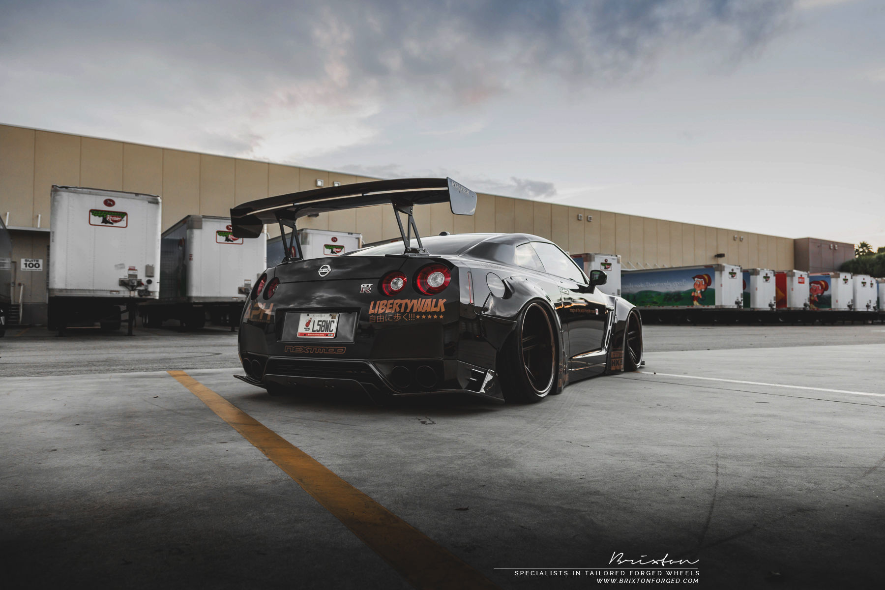 2015 Nissan GT-R | Brixton Forged - Liberty Walk GTR