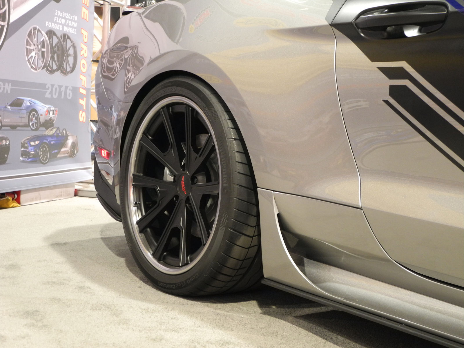 2016 Ford Mustang | Supercharged S550 Mustang Convertible on Grip Equipped Grudge Wheels