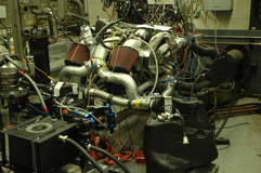 Lingenfelter 2006 C6 ZO6 Corvette 427 CID Twin Turbo Motor Trend 2007 Shoot Out Car - Engine Dyno