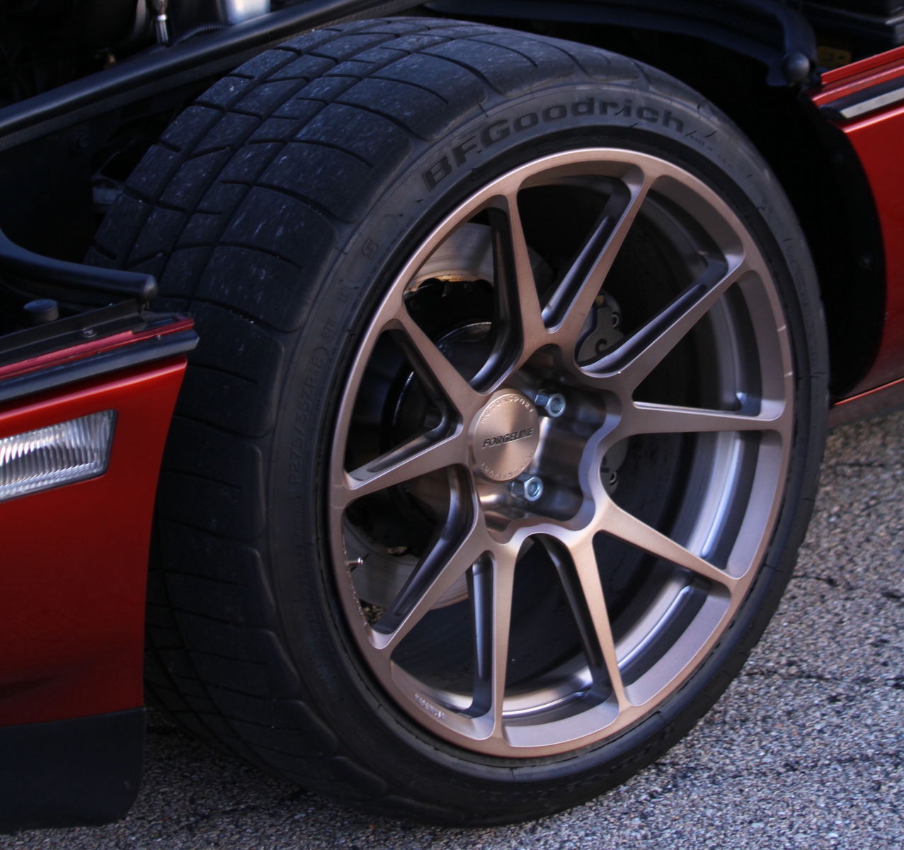 1995 Chevrolet Corvette | Harold Chapman’s Chevrolet C4 Corvette on Forgeline One Piece Forged Monoblock GS1R Wheels