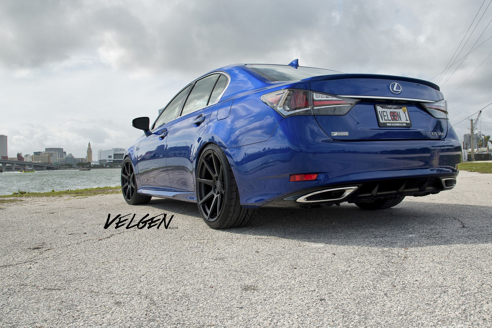 2016 Lexus GS 350 | 2016 Lexus GS350 FSport on Velgen Wheels VMB8